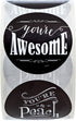 SBLABELS Retro Chalkboard Thank You Stickers - 500 Appreciation Labels Made in The USA
