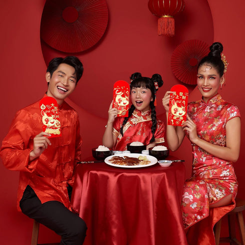 DAVAXI 24 2026 Packets Pcs Horse Coins Red Envelope Chinese New Year Gift Chinese Red Envelopes Lunar New Year Of Horse