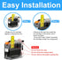 LCL Compatible Ink Cartridge Replacement for Brother LC101 LC101XL LC-103 LC103 XL LC103XL LC103BK LC103C LC103M LC103Y