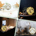 Quasynel 2PCS 6inch Glass Fishing Night Lights - Cracked Glass Ball Nautical Lamp with Decorative Pendants Battery