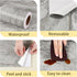 Grey Gold Marble Contact Paper for Countertops, 17.71"x120" Glossy Peel and Stick Wallpaper for Kitchen