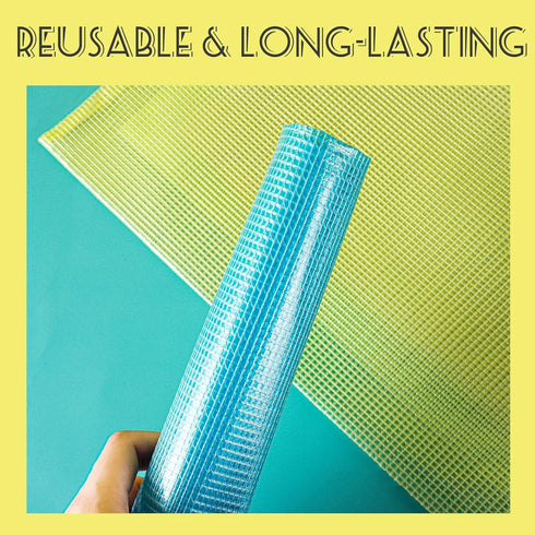 LEOBRO 4 Pack Mesh Zipper Pouch, 13.2"x 9.2" A4 Size Bags with Zipper, Plastic Envelopes for Organization & Travel