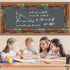 Whaline 65.6Ft Inspirational Bulletin Board Border, Growth Mindset Straight Decorative Trim for Classroom Party