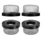 4 Pack Stainless Steel Mesh Strainer, 3/4"-14 Aerator Screen for Livewell Pump, Industrial Plumbing
