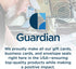 Guardian #1 Paper Coin Envelopes with Gummed Flaps, Pack of 50 Blank Small Envelopes for Gift Cards, Coins
