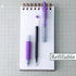 Pilot G2 Retractable Rollerball Gel Pens, Fine Point, 0.7mm, Purple Ink, 6 Count