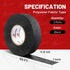 1 Inch 50 2 RED WOLF Wire Harness Cloth Tape x FT Electric Wiring Loom Harness Flexibility High Abrasion Resistance