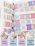 Opps Bible Tabs,Easy Navigation ible Index Tabs,Laminated Bible Tabs for Women Men Study Bible,Bible Labels Tabs,Bible