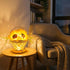 3-Color 3D-Printed Dimmable Pearl Sunflower Lamp Cordless USB-Rechargeable LED Night Light with Touch Control, Flower