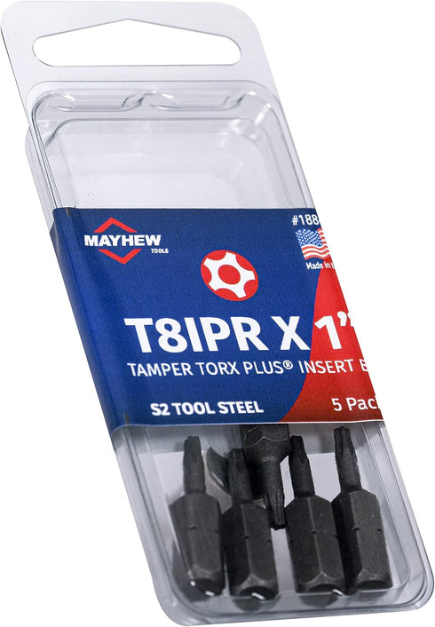 Mayhew Tools 19460-4 Metric Hex Power Bit, 3mm x 2", 4-Pack