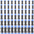 TAILONZ PNEUMATIC 60 pcs Straight Push Connectors, Plastic Quick Release Connectors for Air Line Fittings