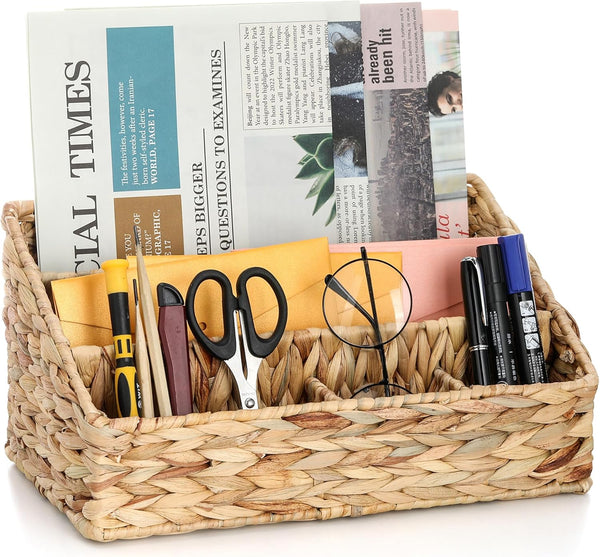 Desk Organizers and Accessories, Mail Sorter Organizers, Bills Organizers, Water Hyacinth Storage