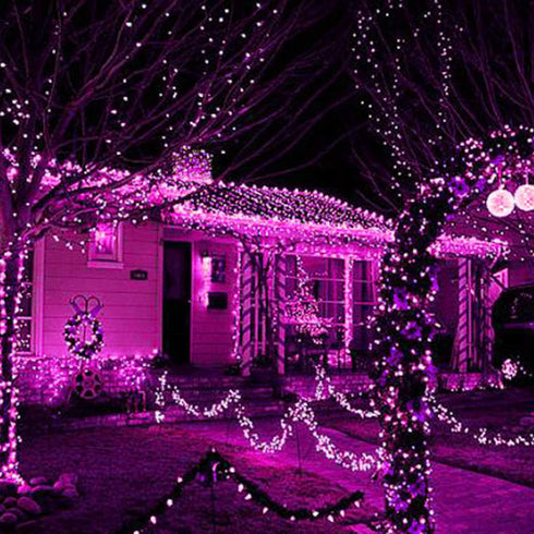 2 Pack 100 LED Solar Powered String Lights, Outdoor Waterproof Copper Wire Fairy Lights for Home Decor