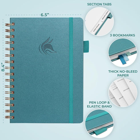 Clever Fox My Child's Health Record Keeper Child & Baby Medical Records Organizer Log Book Childcare Journal Notebook