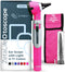 Zyrev ZetaLife Otoscope - Ear Scope with Light, Pocket Size Ear-Infection Detector (Pink Color)