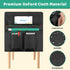 Chair Pockets Black - 12 Pcs, 14 x 13 Inch Chairback Buddy Pocket Classroom Organizer with Name Slot