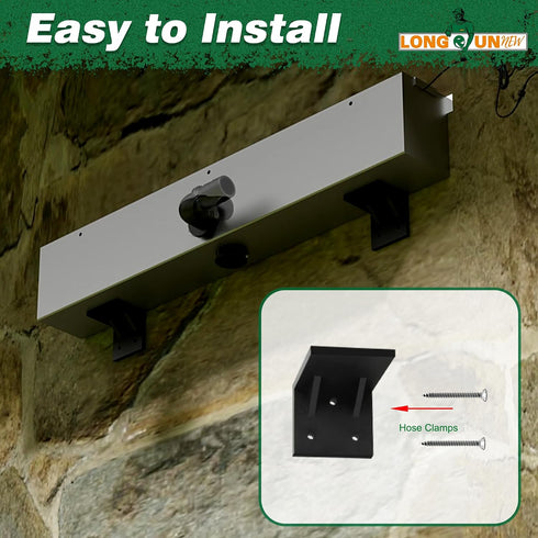 90 2 Pack 6 Heavy Duty Shelf Brackets, Waterfall Support Brackets, Floating Shelf L Triangle Angle Brackets