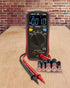 Triplett MM200 Compact 4000 Count Multimeter for AC/DC Voltage, Resistance, Temperature, Continuity, Black