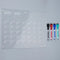 Mr. Pen Acrylic Dry Erase Calendar for Silver Fridge, 14.7x11.8", Magnetic Calendar with 4 Markers
