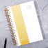 Yoment Small Spiral Notebook, 300 Pages, 5.5”x 7.5” College Ruled Hardcover Journal, A5 White
