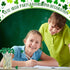 St. Patrick's Day Pencils, Shamrock Pencils with Greeting Cards, Green Pencils for Gift Prize Supplies (50 Sets)