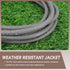 Industries Inc 3-Wire Appliance and Power Tool Cord, 3 ft, 14 AWG, 15A/125V AC, Grey, 2 Pack