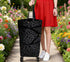 Cowinbest 360 Collapsible Shopping Bag with Wheels Portable Shopping Cart with Swivel Wheels Rolling Tote Bag Reusable