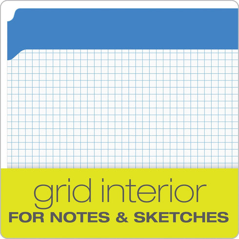 Pendaflex Color File Folders, Letter Size, Blue, Straight Cut, 100/BX (R152 BLU)