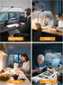 ReinHoo Office,5 Color+9 Lamp,1200Lumen LED Desk Lamp for Home Brightness Office Desk Eye Protection Desk
