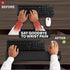 GRIFITI Fat Wrist Pad 24" x 4" x 0.75" Inch - Ergonomic Mousepad Support for Keyboards, Mouse, Trackball