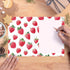 Strawberry Thank You Card for Women Man, Thank You Berry Much, with Envelope Sticker