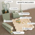 Set Set Aesthetic Desk Accessories - A Complete Desktop Organizer For Women Enhances Any Office Decor - An Office
