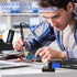 90W LED Digital Soldering Iron Kit with Smart Temperature Control, Auto Sleep, Temp Calibration, 110V, Accurate