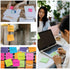 Ezzgol Sticky Notes Bulk, 60 Pads Assorted Bright Colors, 3 x 3 Inch, 100 Sheets/Pad, Great Sticking Power Pack