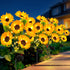 LETMY Solar Lights Outdoor Garden Decor, 4Pack Upgraded Solar Garden Lights with
