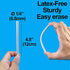 Refill White Latex-Free Erasers for Retractable Click Pocket Eraser, Portable Pen-Style (30 Pack)