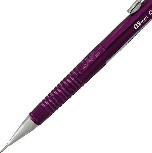 Pentel Sharp Mechanical Pencil, 0.5mm, Metallic Purple Barrel, Box of 12 (P205MV)