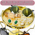 Sunglasses Organizer Rotating Stand, Stainless Steel Eye Glasses Holder with Tray, Eye Glass Display Rack for Table