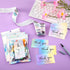 Outus 620 Set Packaging Pieces Thank Cards and Stickers Thank Gold Foil Stickers for Supporting My Small Business