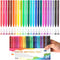 Retractable Gel Pens, 24 Color Set, Colorful Multi-color Ink, 0.5mm Fine Point for Journals Notebooks