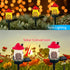 Mushroom Solar Lights Outdoor, Waterproof Fairy Houses Lights, Decorative Solar Powered Garden Stake Lights for Lawn.