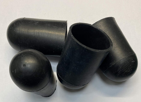 Protection Force Round Cap for 1-3/16" Pipe Post Tube End Cover, Pack of 10, M30 Screw Thread Protectors