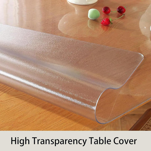 PFGDFSX 11x12 Inch Multisize Frosted PVC Table Cover Protector Waterproof Plastic Table Pad Vinyl Tabletop Protective