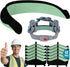 Hard Hat Sweatband 12Pcs, Innovative 3-Layer Fabric Hard Hats Sweat Bands Washable,