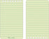 Rite in the Rain Weatherproof Top Spiral Notebook, 3" x 5", Green Cover, Universal Pattern, 3 Pack (No. 935-3X)