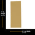 Dura-Gold Premium 1/2 Sheet Gold Sandpaper Sheets, 100 Grit (Box of 16) for Woodworking and Auto Paint