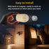 1500mAh Closet 1-80LM Dimmable 3 Packs Lyridz Rechargeable Night Light with Motion Sensor, Battery Operated