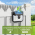 120 Lights,3 Philips Solar Lights Motion Sensor Outdoor, LEDs Solar Powered Security Lighting Modes, Waterproof Wall
