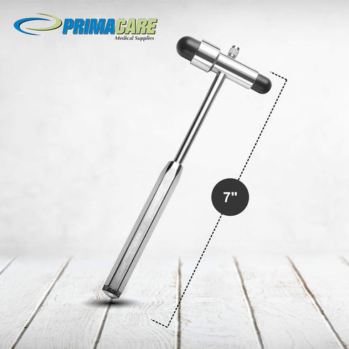 DH-3693 Hammer Hammer 7.5 Inches Primacare Buck Neuro Reflex | Neurological Reflexes Testing with Dual-Plastic Head
