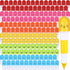 Lincia Pen Pills Bulk - 200 Pcs Cute Cartoon Emotion Ballpoint Pens for Nurse Week School Doctor, 6 Colors